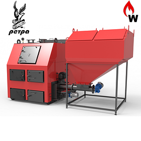 ТВЕРДОПАЛИВНІ КОТЛИ З АВТОМАТИЧНОЮ ПОДАЧЕЮ ПАЛИВА РЕТРА-4М - УКРАЇНА р. РІВНЕ