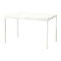 Стол IKEA VANGSTA 120/180x75 см раздвижной белый 803.615.64