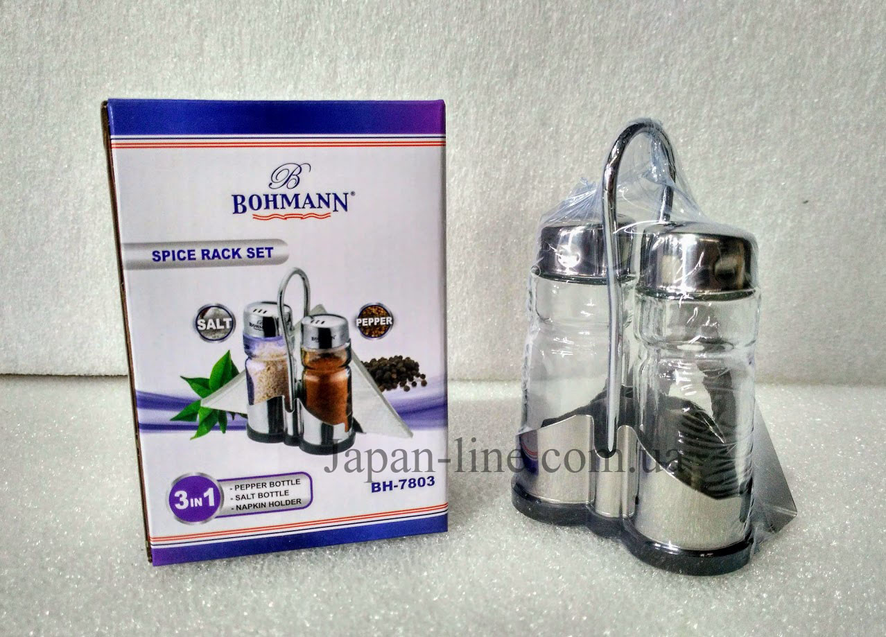 Набір для спецій Bohmann BH 7803 3 предметів