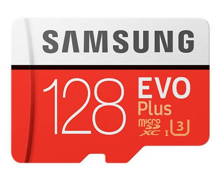 Карта пам'яті Micro SDXC 128GB Class10 Evo SAMSUNG Plus, фото 2