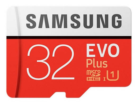 Карта пам'яті Micro SDXC 32GB Class10 Evo SAMSUNG Plus, фото 2