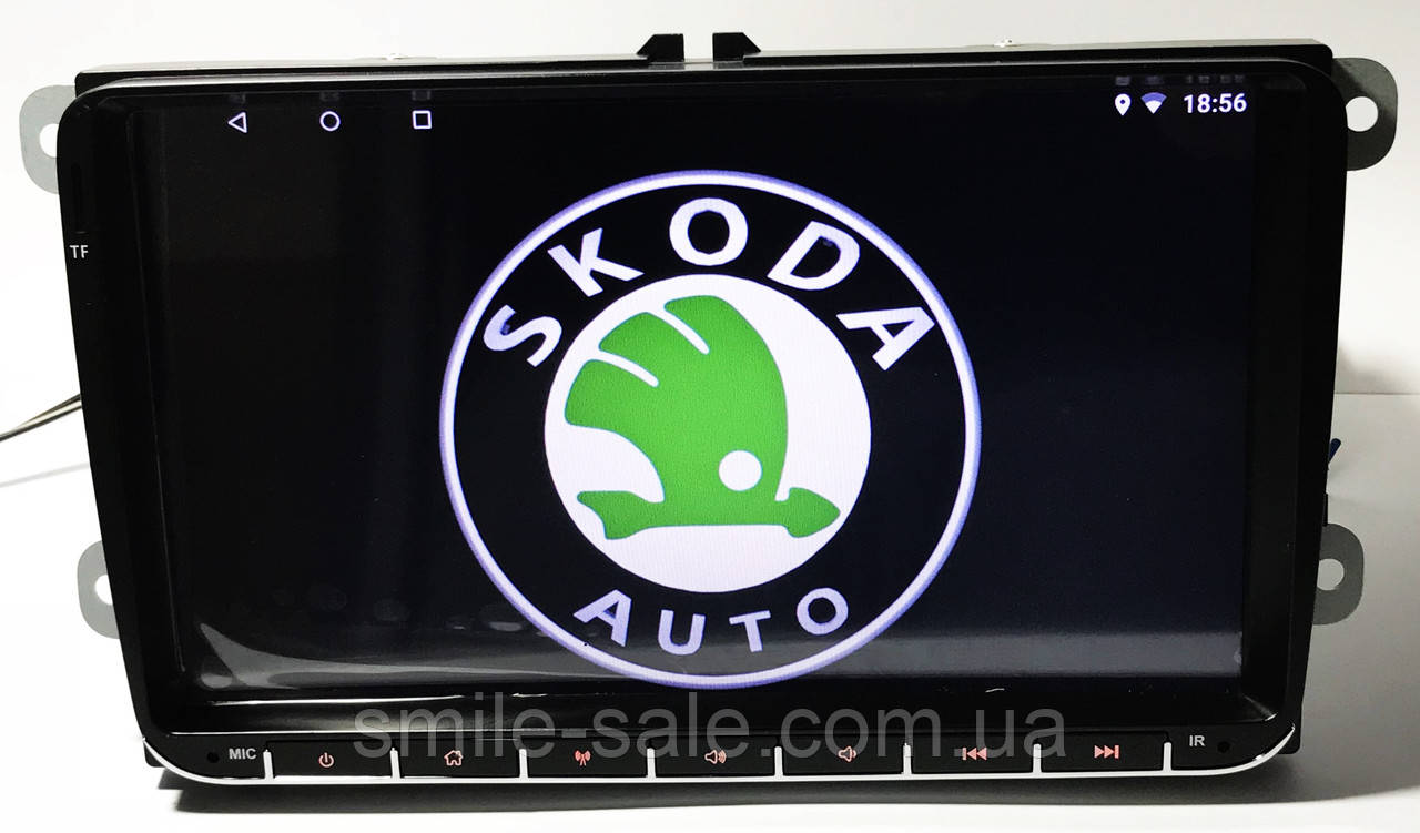 Штатна магнітола на Skoda Octavia/Fabia/Rapid/Yetty/SuperB Androidsu9 екран 9" WifI+GPS