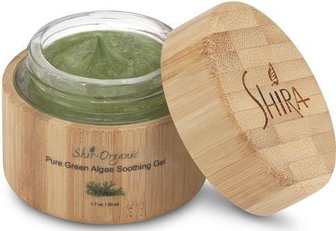 Гель успокаивающий для сухой, чувствительной, куперозной кожи Shir-Organic Pure Green Algae Soot 50 мл.