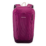 Рюкзак міський темно-фіолетовий на 10 літрів (велосипедний, легкий, дитячий), фото 3