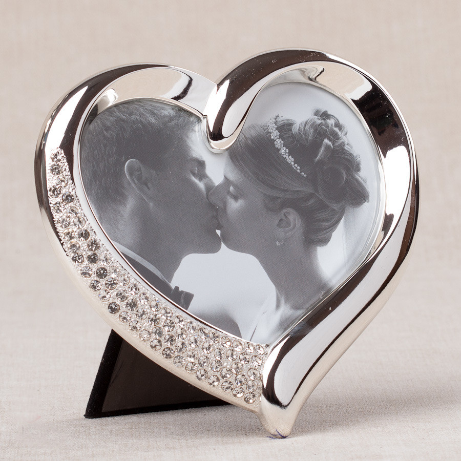 Фоторамка "Сердечко" 14*14 см, ф — 13*12 см (015C)