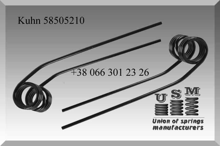 Зуб пружинный 57609000 вспушивателя KUHN - фото 8 - id-p725973499