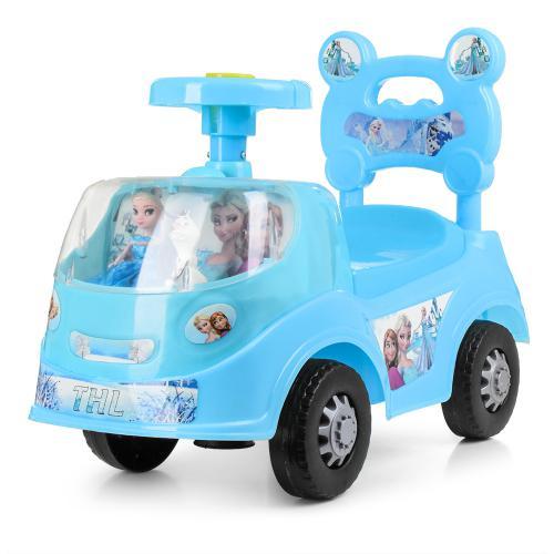 Дитяча каталка-толокар Bambi 318-4 FR, блакитна, фото 1