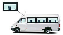 Бічне панорамне скло Volkswagen LT 1996-2006 переднє ліве