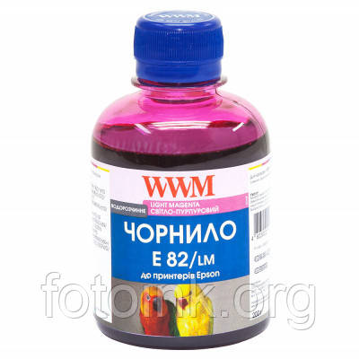 Чорнила WWM для Epson Stylus Photo R270,T50,TX650 200г Light Magenta Водорозчинні (E82/LM), фото 1