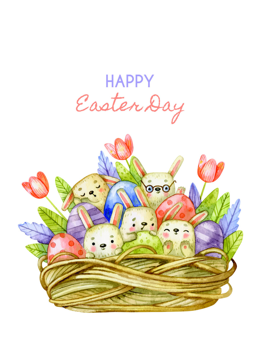 Листівка "Happy Easter day"