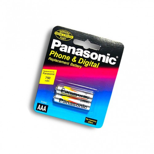 2шт Аккумулятор Panasonic eneloop AAA 750 мАh Ni-MH, фото 1