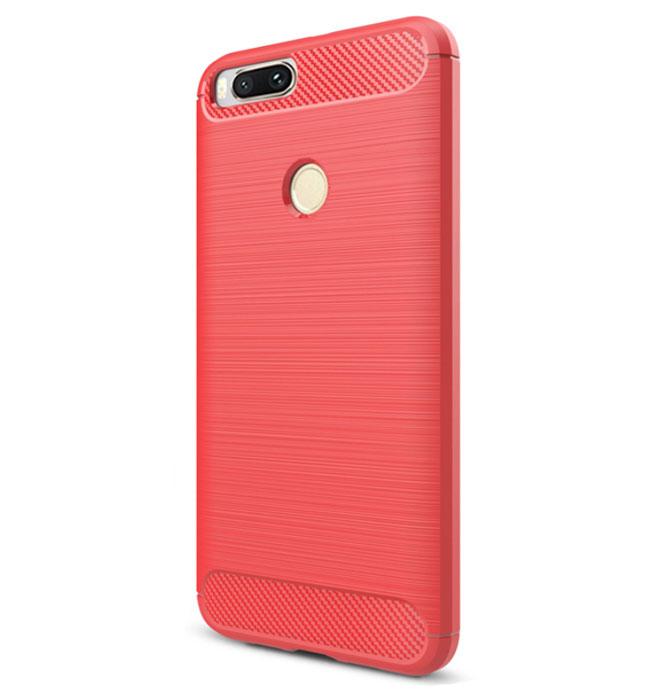 Протиударний бампер Primo Carbon для Xiaomi Mi 5X / Mi A1 - Red