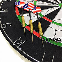 Мішень для гри в дартс із флока Flocked 18 дюймів, BL-18012, фото 3