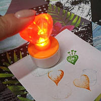 Печать детская STL-01L со светом " Сердце"