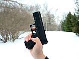 Дитячий металевий пістолет Глок 19 (Glock 19) Galaxy G15, фото 3