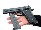 Страйкбольний пістолет Браунінг Galaxy G20 (Browning HP), фото 8