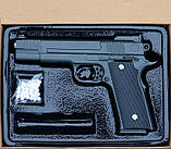 Страйкбольний пістолет Браунінг Galaxy G20 (Browning HP), фото 9