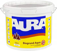 Aura Biogrund Aqua 2,5 л Бесцветная грунтовка для древесины с антисептиками, для предварительной грунтовки
