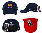 Бейсболка футбольний клуб FC Barcelona червона, фото 3