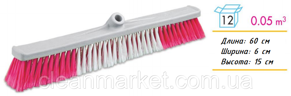 Універсальна щітка 60 см для підмітання приміщень і зовнішніх територій MF 383