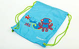 Дитячий набір для плавання сумка окуляри та шапочка, фото 7