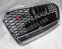 Решітка радіатора Audi A7 2014-2017 (рестайлінг) стиль RS7 Quattro, фото 3
