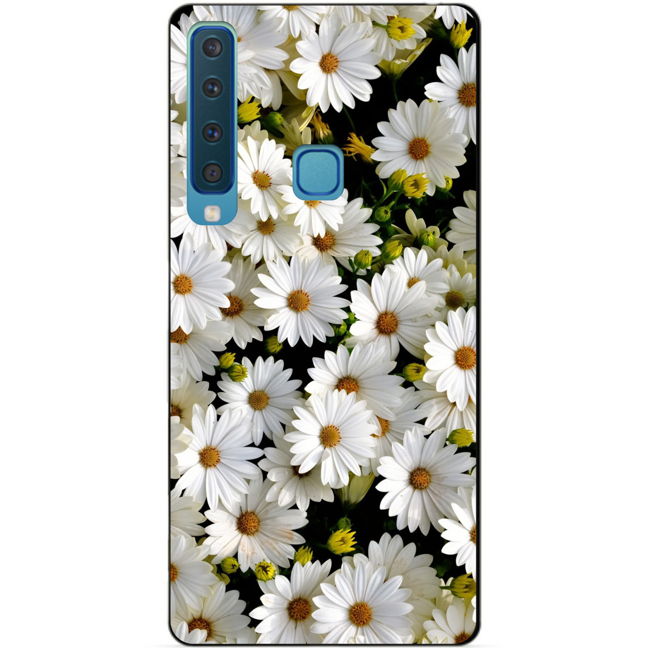 Бампер силіконовий для Samsung A9 2018 Galaxy A920 з малюнком Ромашки