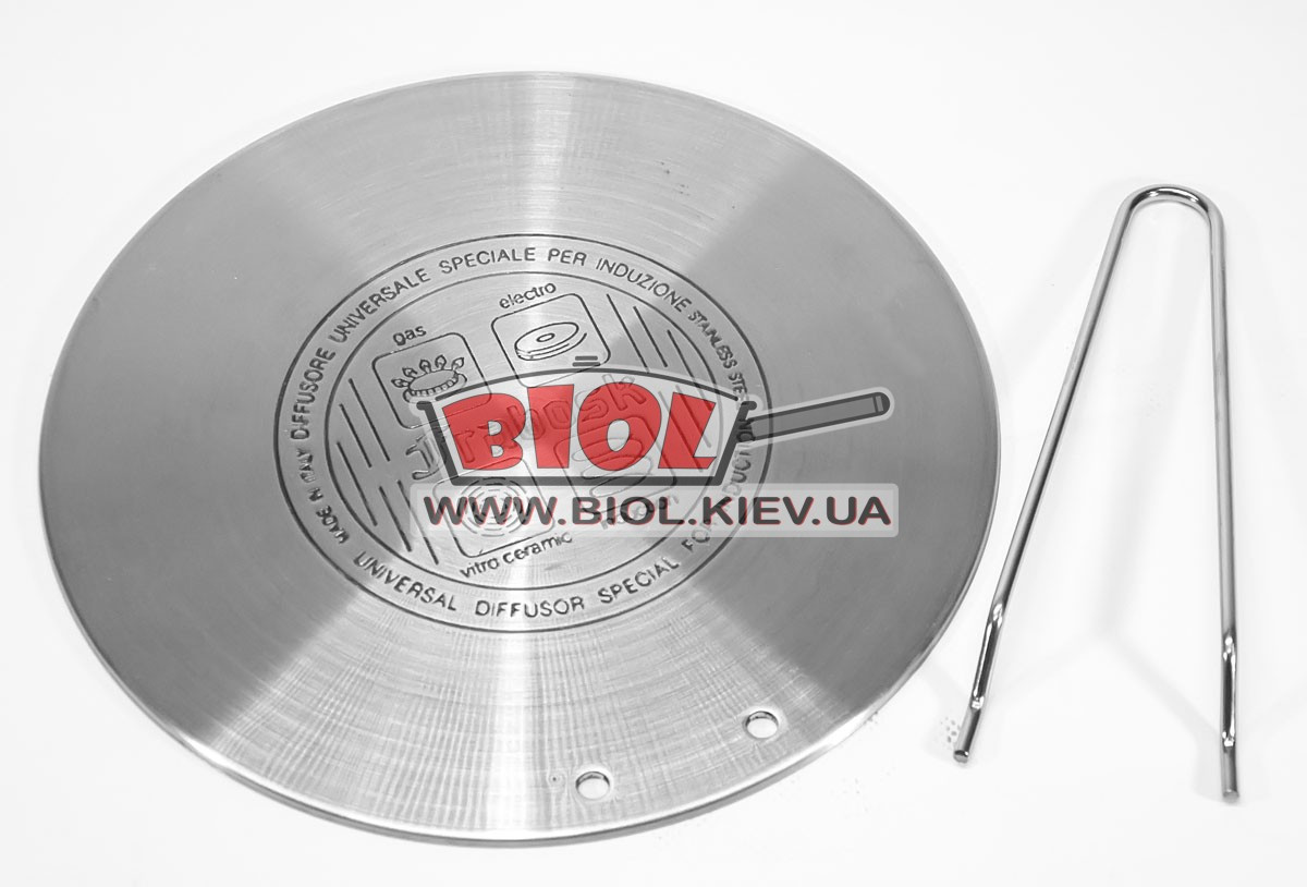 Диск (диффузор) 22см для индукционной плиты (для использования посуды ...