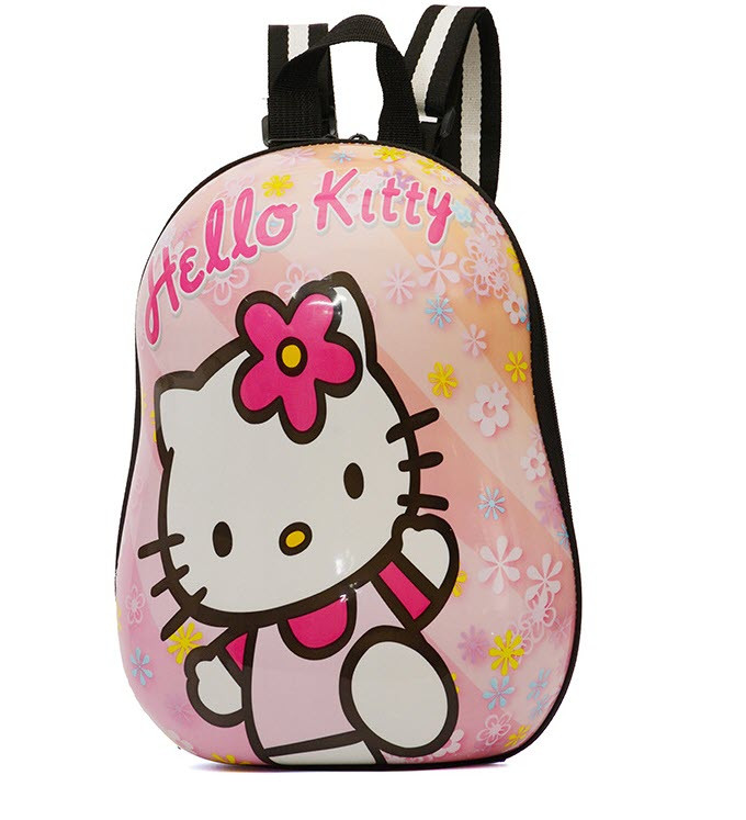 Тверді дитячі рюкзаки з принтами 3D Hello Kitty