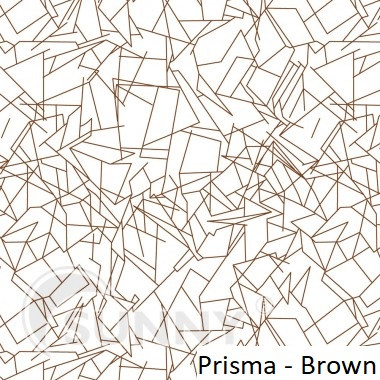 Рулонні штори для вікон у відкритій системі Sunny, тканина Prisma, фото 1