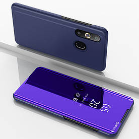 Чохол-книжка для Samsung Galaxy A30 A305FD бічний із дзеркальною кришкою, фіолетовий
