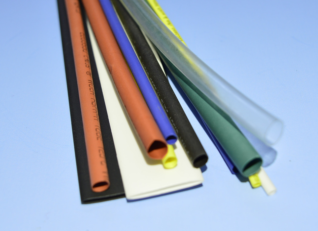 Трубка термоусадочная VW-1-H 1.0/d0.5мм красная, Woer(и др.), 1м 16 ...