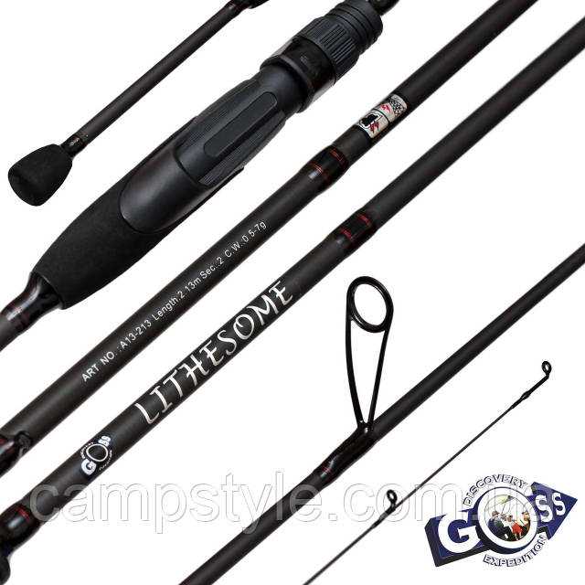 Goshiさま用 Спиннинговое удилище Goss Lithesome 0.5-7g 2,13м: продажа