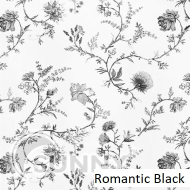 Рулонні штори для вікон у відкритій системі Sunny, тканина Romantic, фото 1