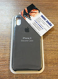 Чохол-накладка Sicone Case на телефон iPhone X сірого кольору