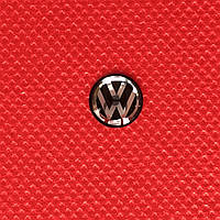 Логотип для авто ключа VW фольцваген чорний 10 мм