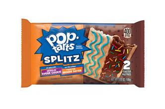 Печенье Pop-Tarts Splitz Sugar Cookie Frosted Brownie Batter, 100 г, фото 2
