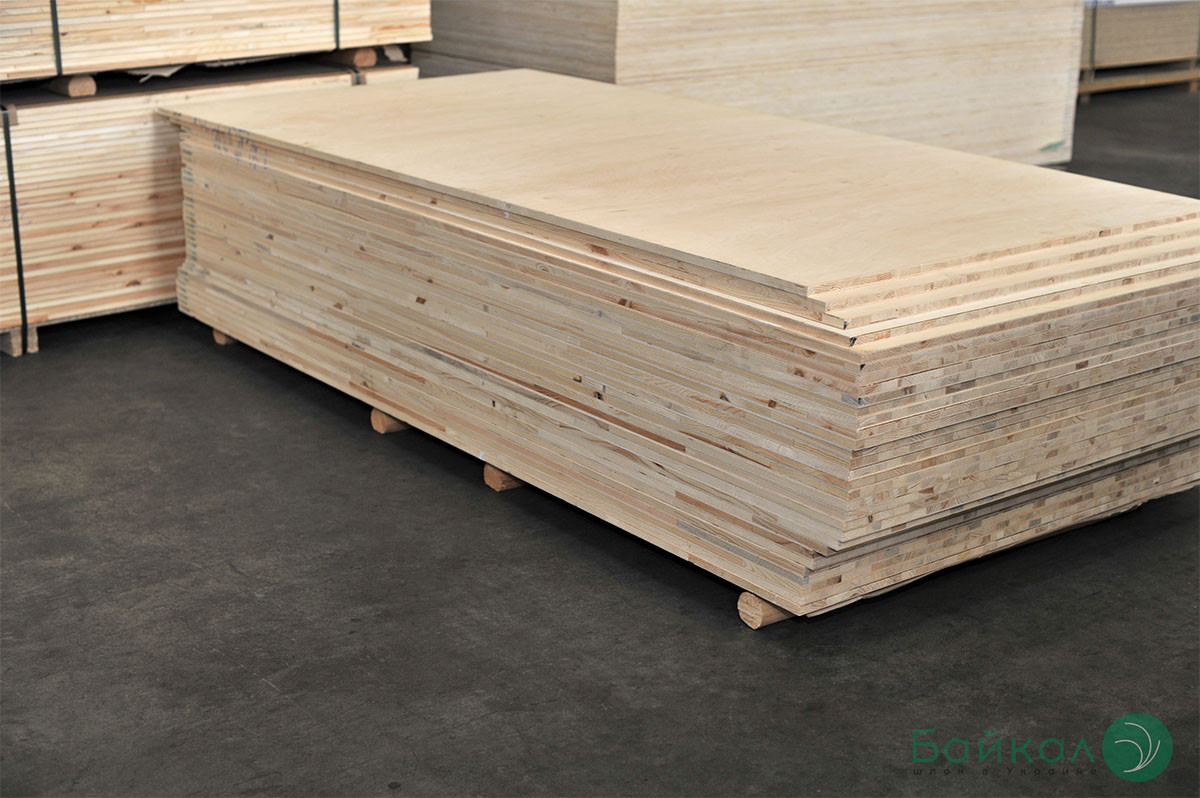 Столярна плита, шпонована Білим Ясеном 19 мм А сом/В 2,50х1,25 м, фото 1