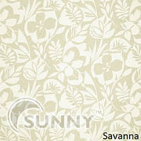 Рулонні штори для вікон у відкритій системі Sunny, тканина Savanna