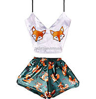 Піжама жіноча Fox 🦊 Лисиця шовкова