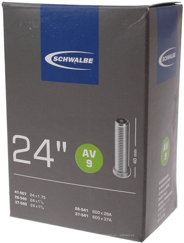 Камера 24" (28/47-507/541) Schwalbe AV9 40mm AGV IB 10419310