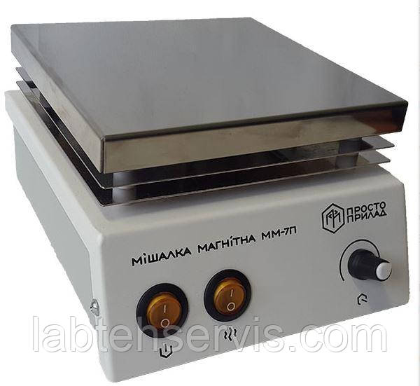 Магнітна мішалка з підігрівом ММ-7П
