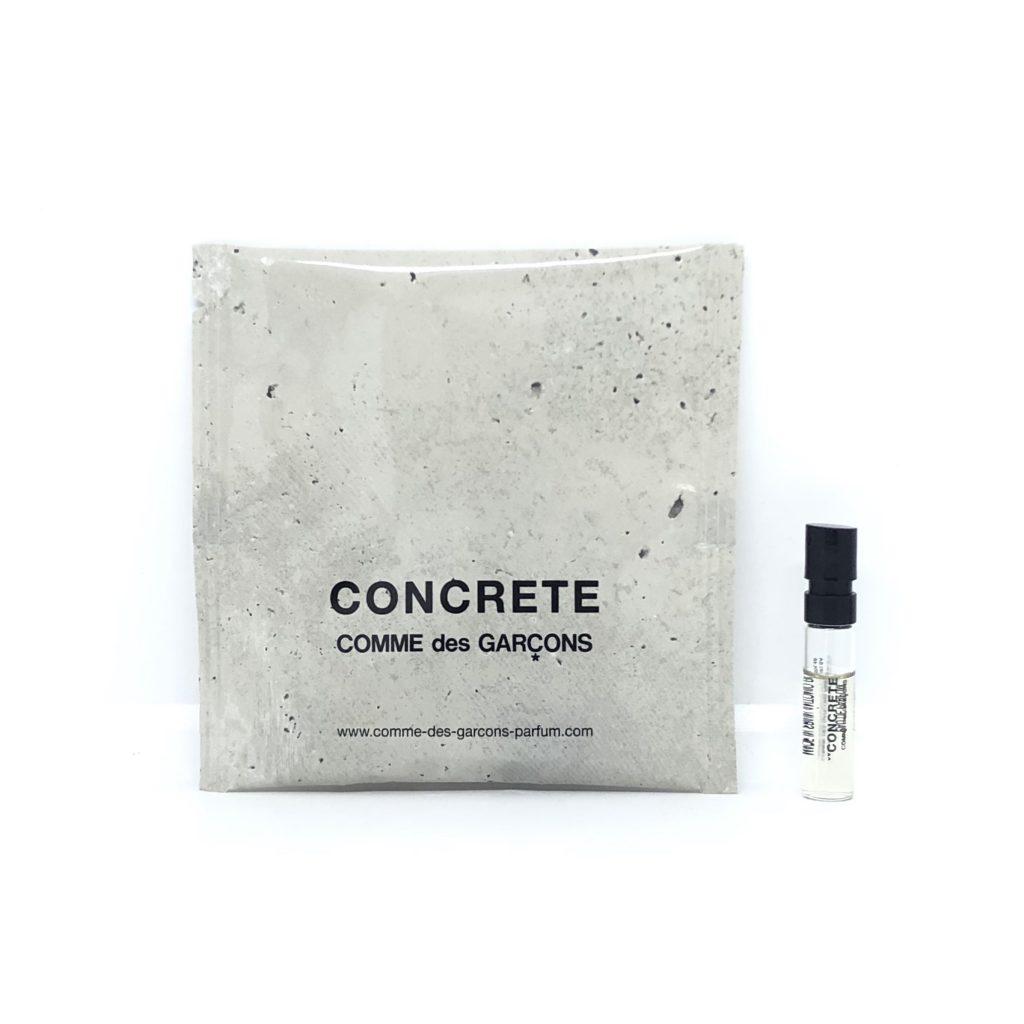 Оригінальний пробник парфумованої води COMME DES GARCONS Concrete 1,5ml, пряний деревний аромат