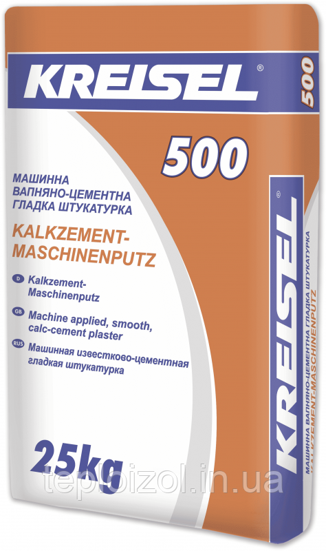 Штукатурка машинна цементно-вапнякова (Крайзель) Kreisel 500