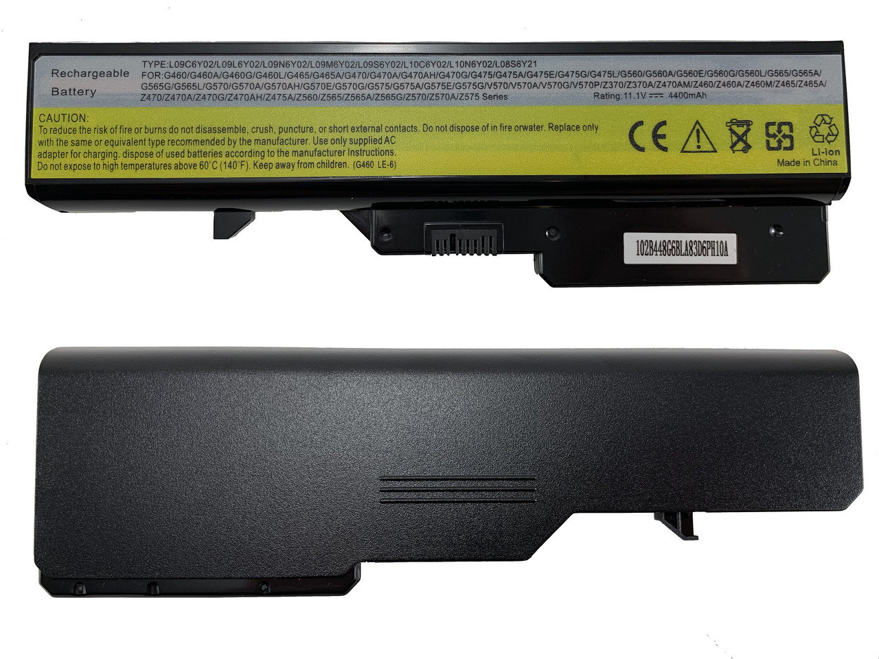 Батарея для ноутбука Lenovo 57Y6454 (B470, B570, G460, G470, G480, G560, G570, G770, V370, V470) 11.1V 4400mAh