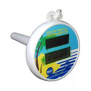 Термометр круглий цифровий Bridge на сонячній батареї