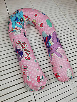 Подушка для вагітних, подушка обіймашка Підкова "Єдиноріжки" hotdeal