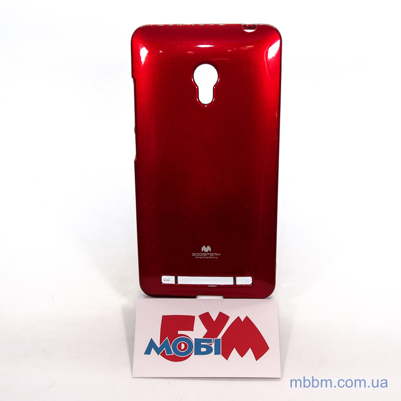 Чехол Goospery Jelly Mercury Asus Zenfone 6 red, фото 1
