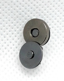 Кнопка магніт паркет 10 мм темний нікель, фото 1