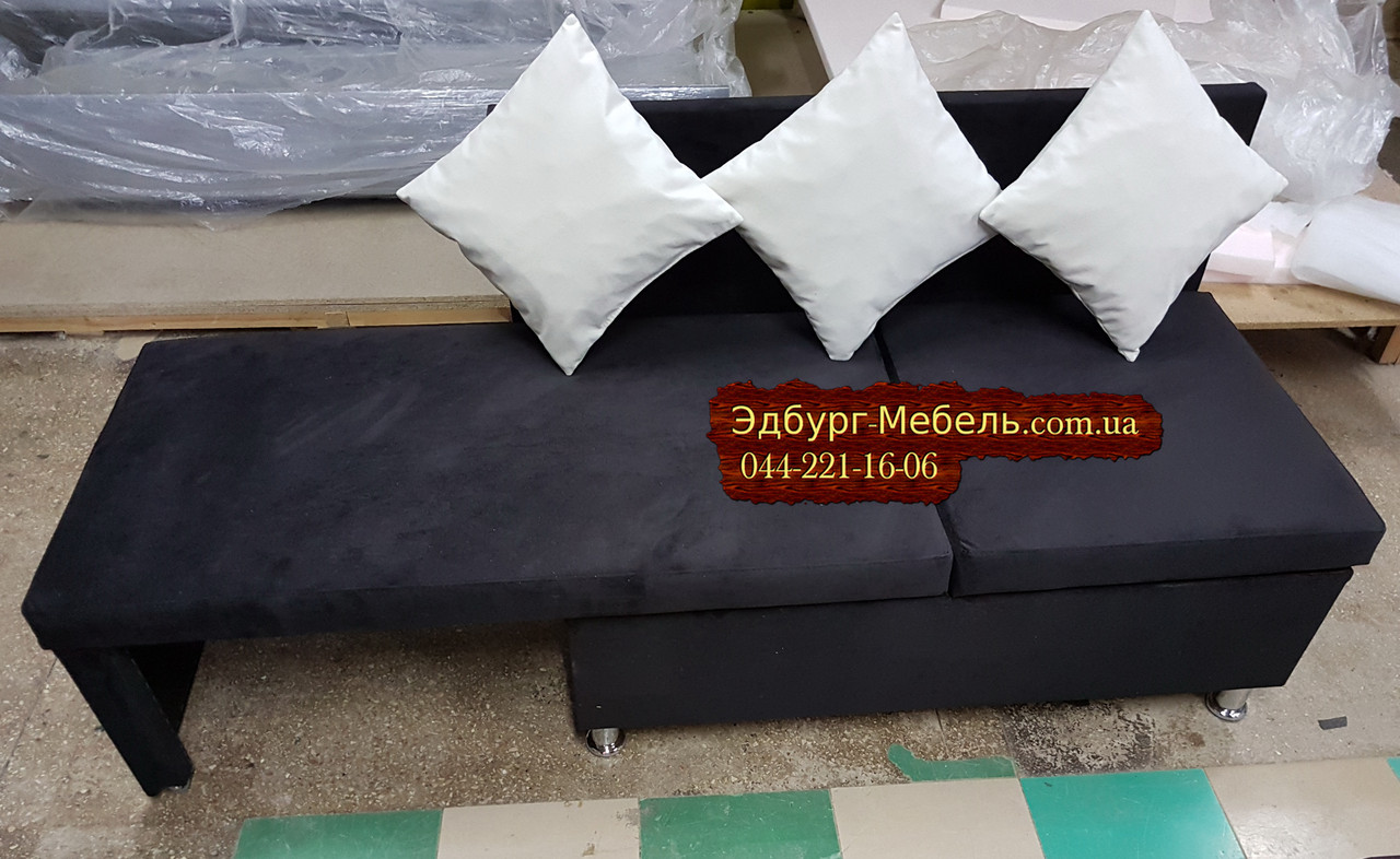 Диван для кухні з бічною розкладкою спального місця